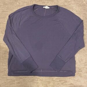 Athleta Purple Long Sleeve Top